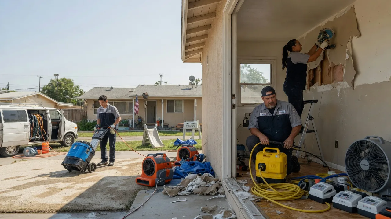 Water Damage Restoration in Leesburg, TX near me